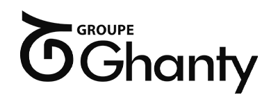 logo ghanty noir