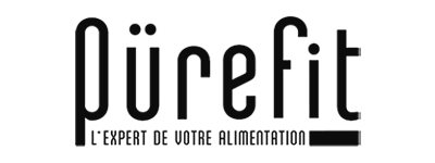 logo purefit noir