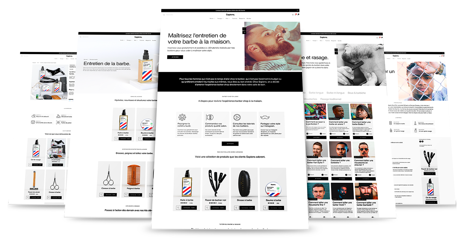 Création de site e-commerce