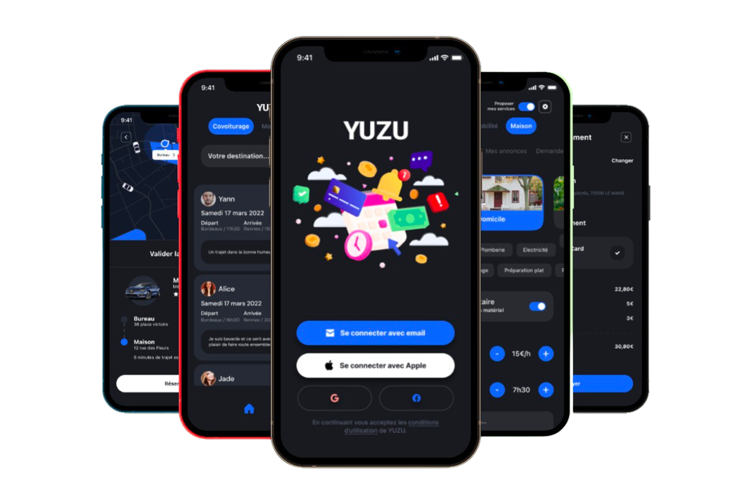 Application mobile Réunion