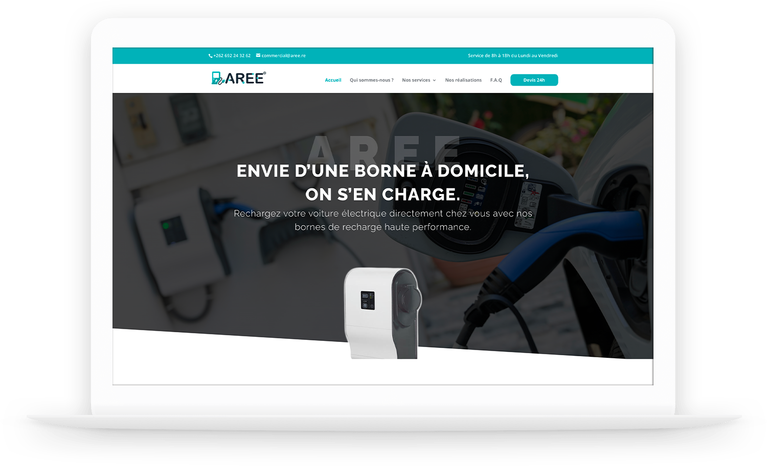 Site WordPress : Aree.re