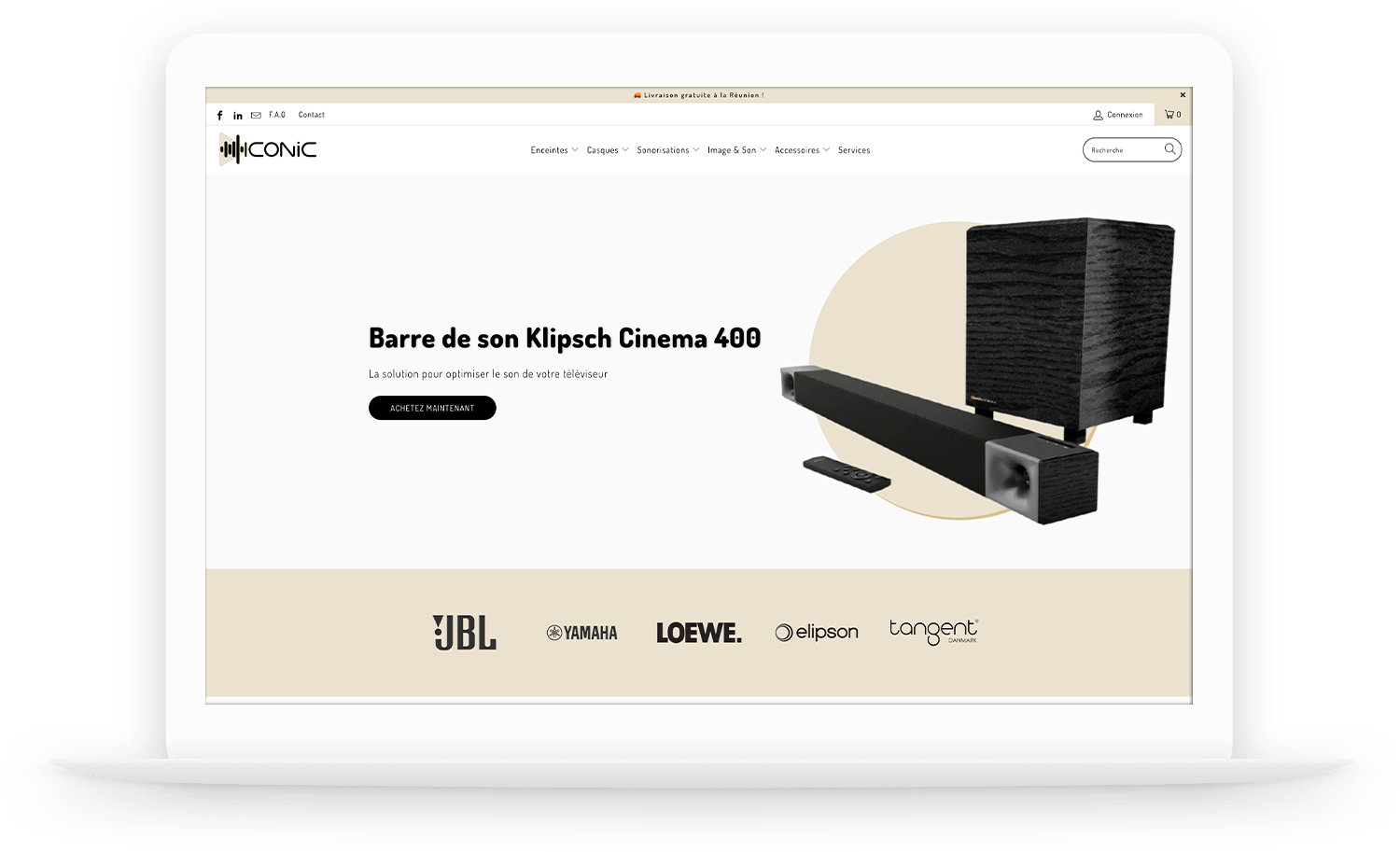 Site Shopify : Envrac.re