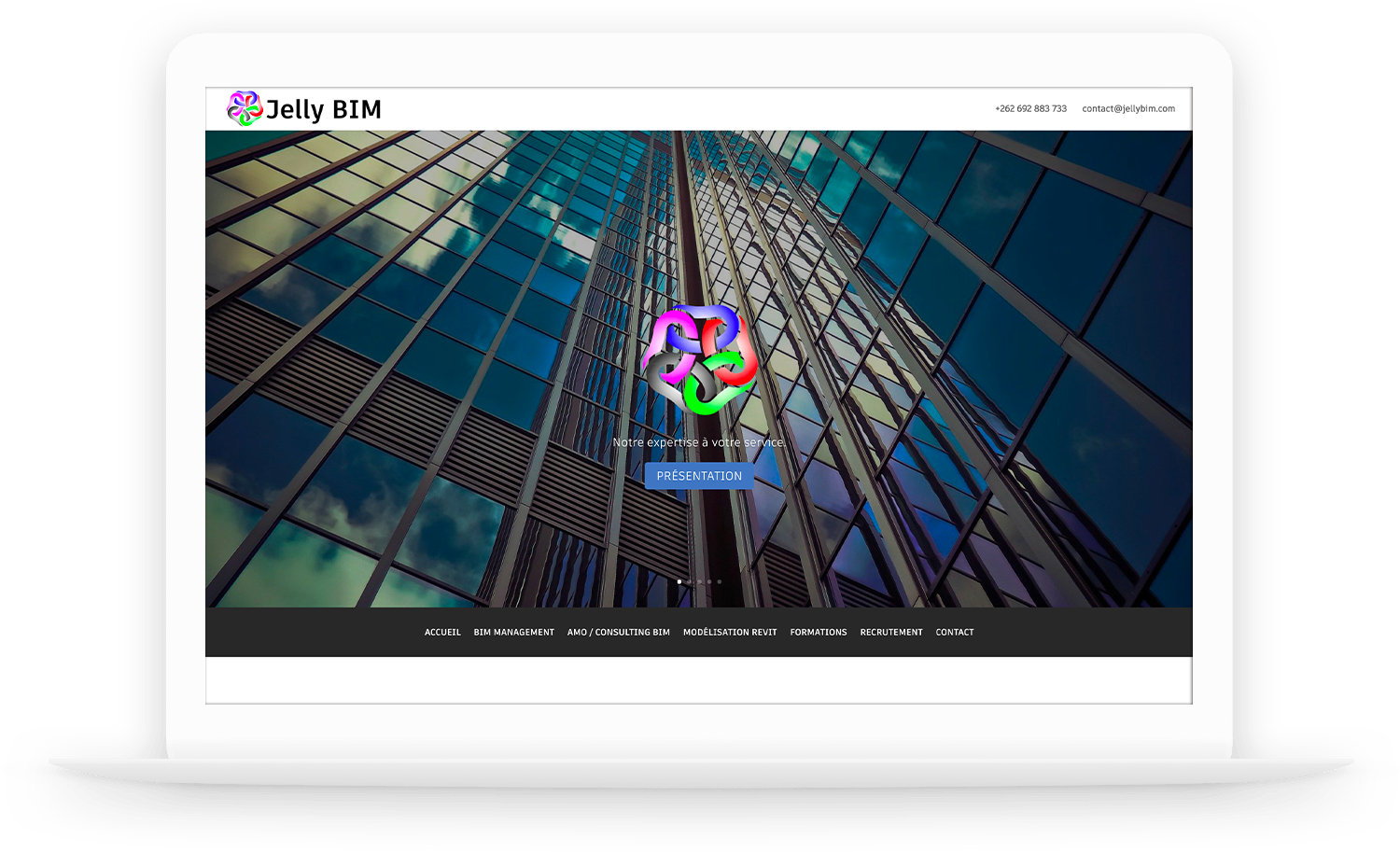 Site WordPress : Jelly Bim