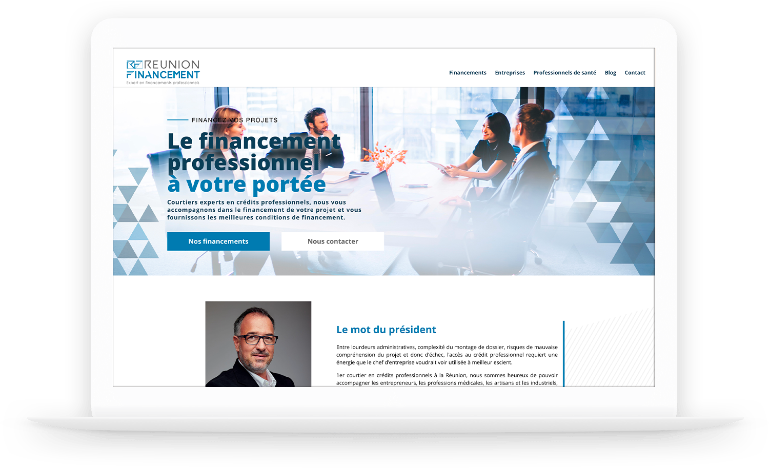 Ste WordPress : Réunion Financement