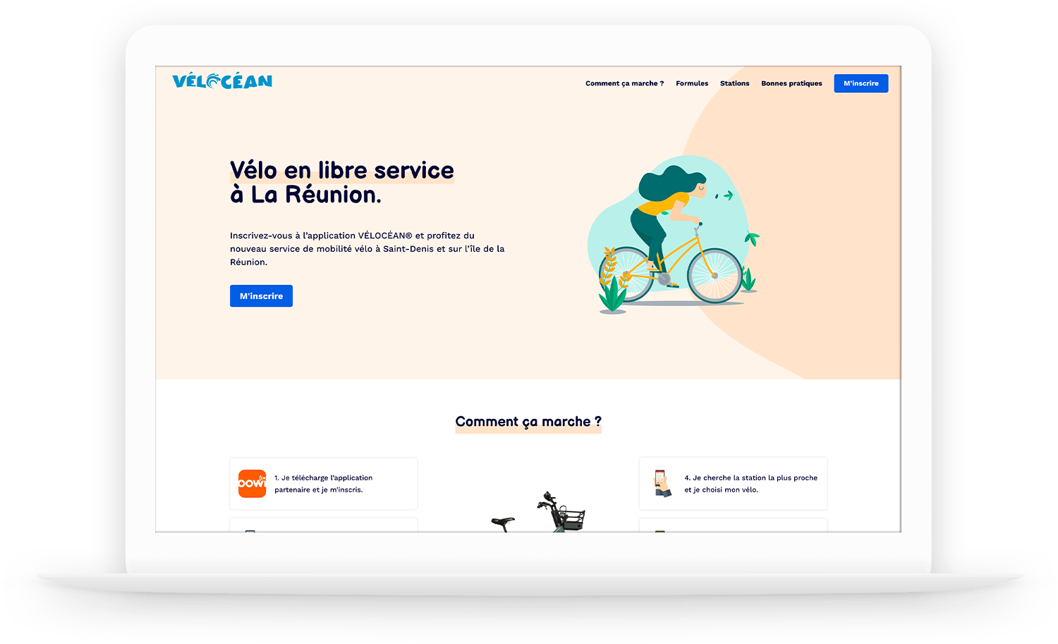 Site WordPress : Velocéan