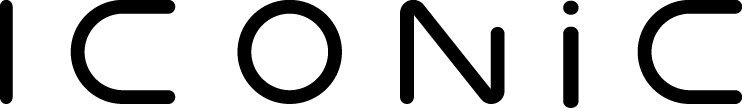 iconic logo black