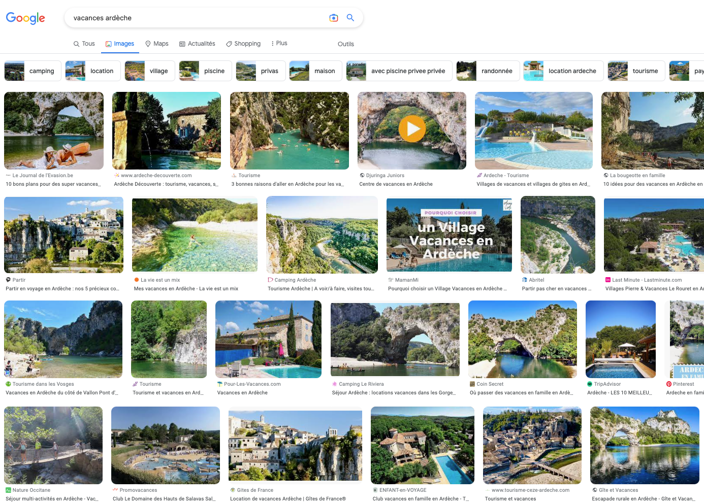 référencement google images