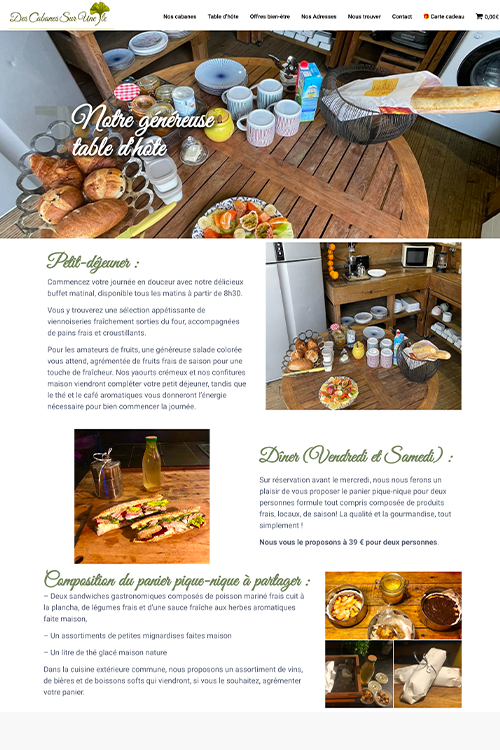 des cabanes 3