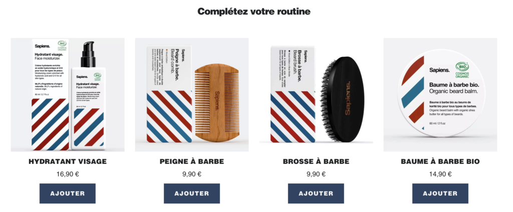 Ventes croisées e-commerce 