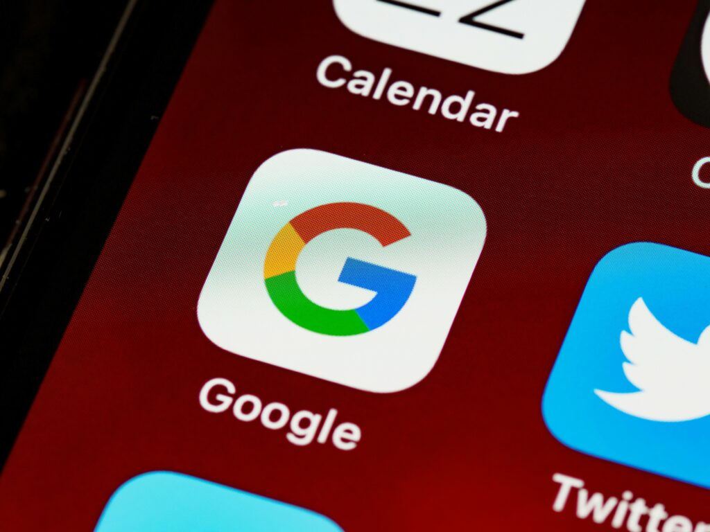 a close up of a phone screen