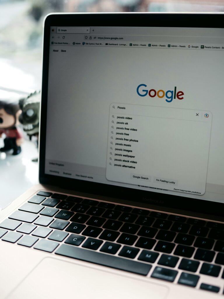 a laptop with a screen on