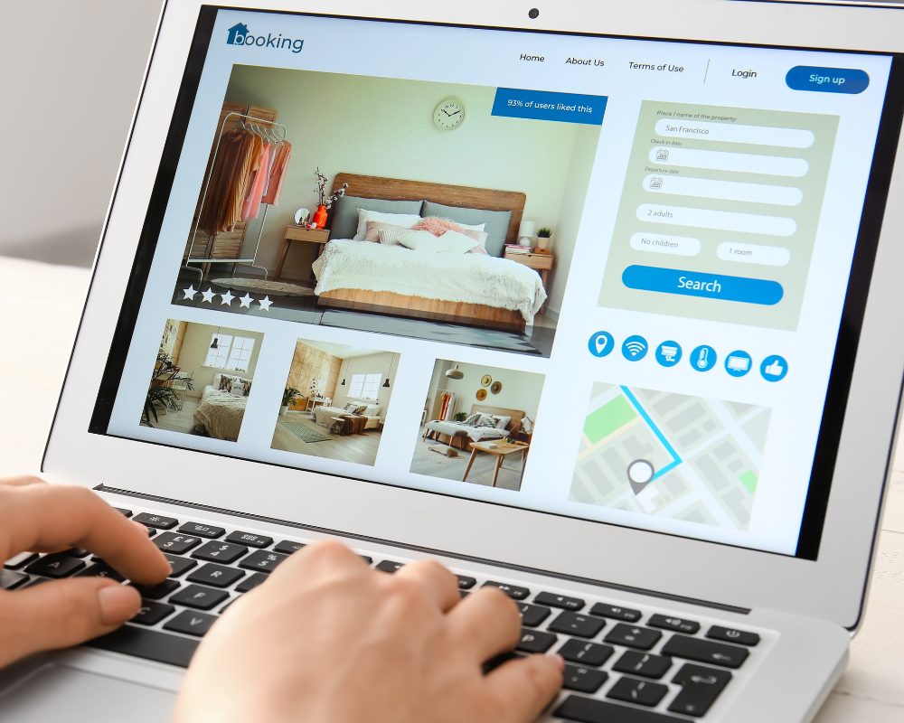 Réservation d'un hotel en ligne en basse saison